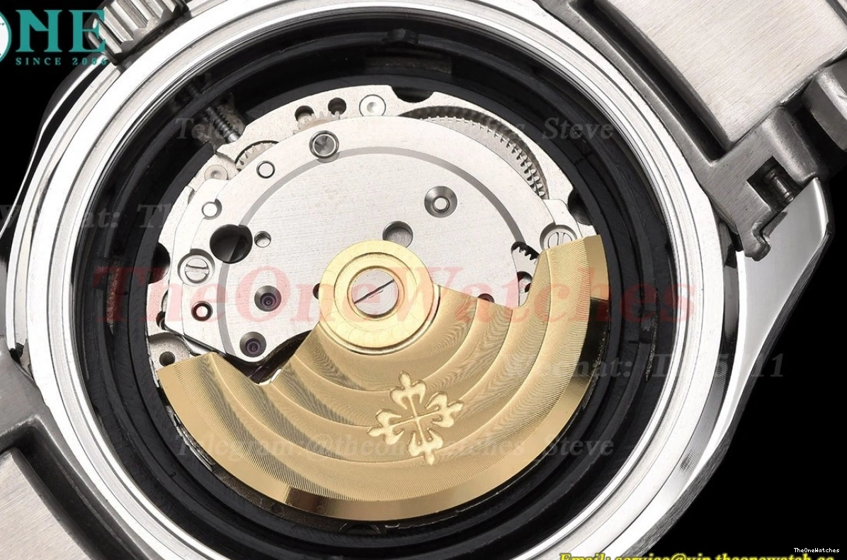 Grey Aquanaut 40mm Dial GDF SS MY8215 SS Gradient 5167 Dia 1229